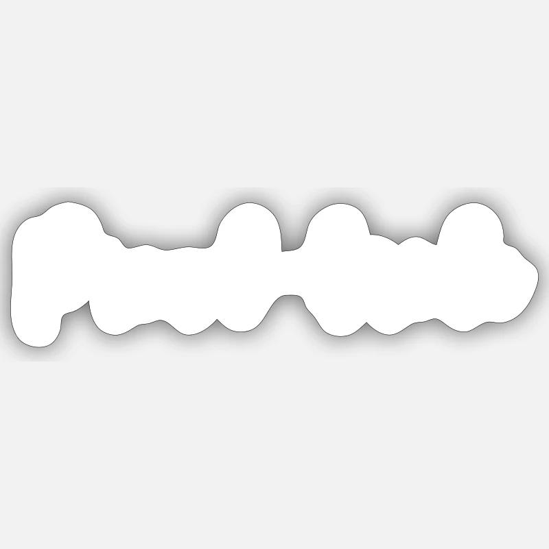 Proud bride Sticker Größe S (10 x 10 cm)