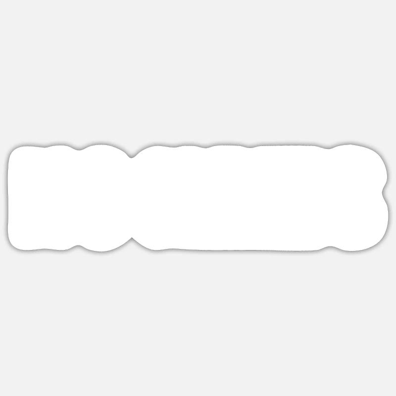 Pas de nazis - Sticker taille S (10 x 10 cm) - blanc mat