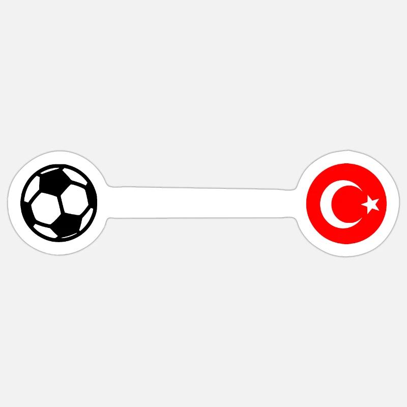 Turkey - Sticker size S (10 x 10 cm) - white matte