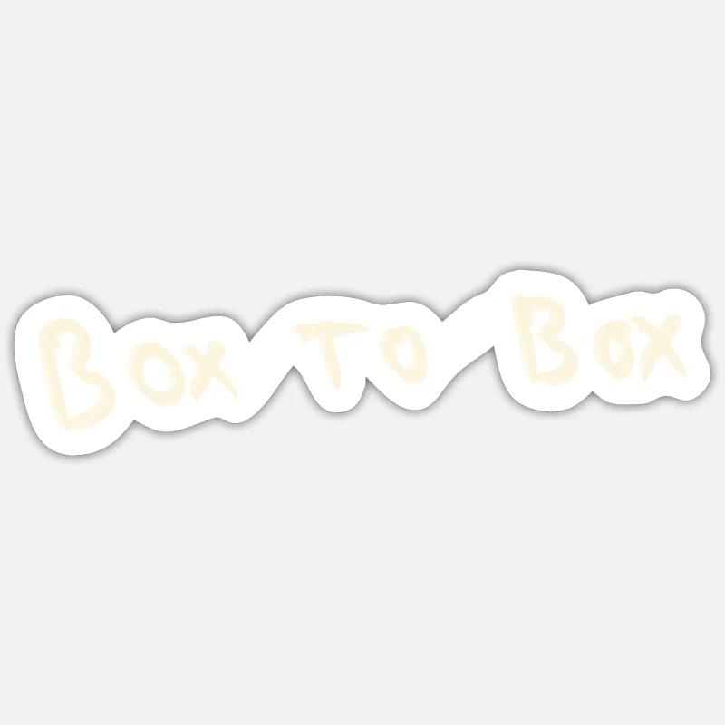 Box to box Sticker Größe S (10 x 10 cm)