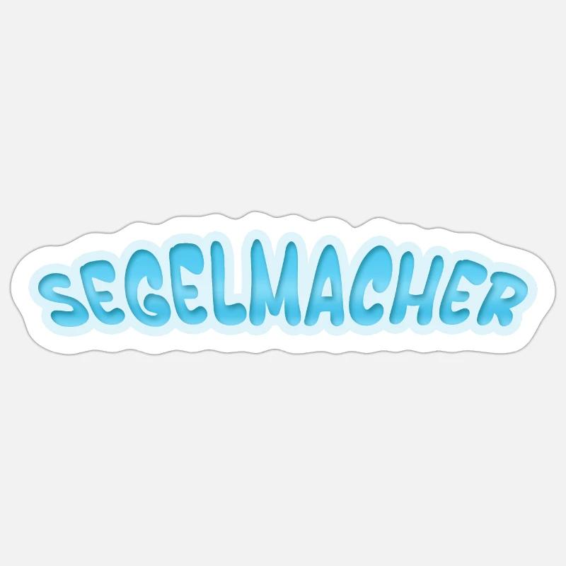 Sailmaker Sailmaker - Sticker size S (10 x 10 cm) - white matte