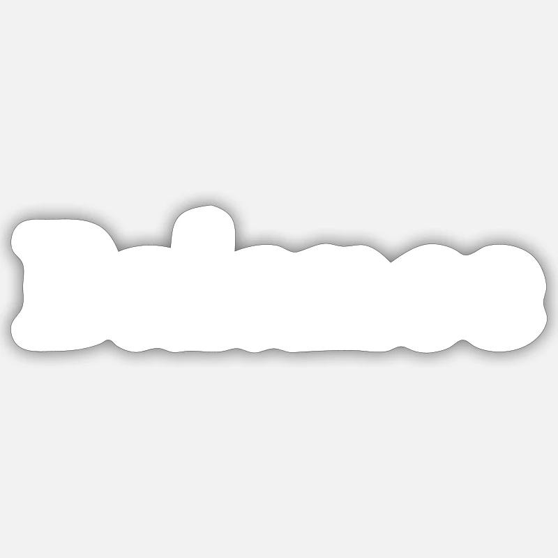 Balance - Sticker taille S (10 x 10 cm) - blanc mat