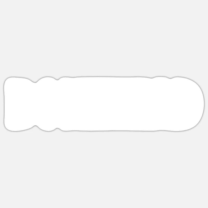 Bonehead, Funny, Jokes, Sarcastic Sticker size S (10 x 10 cm)