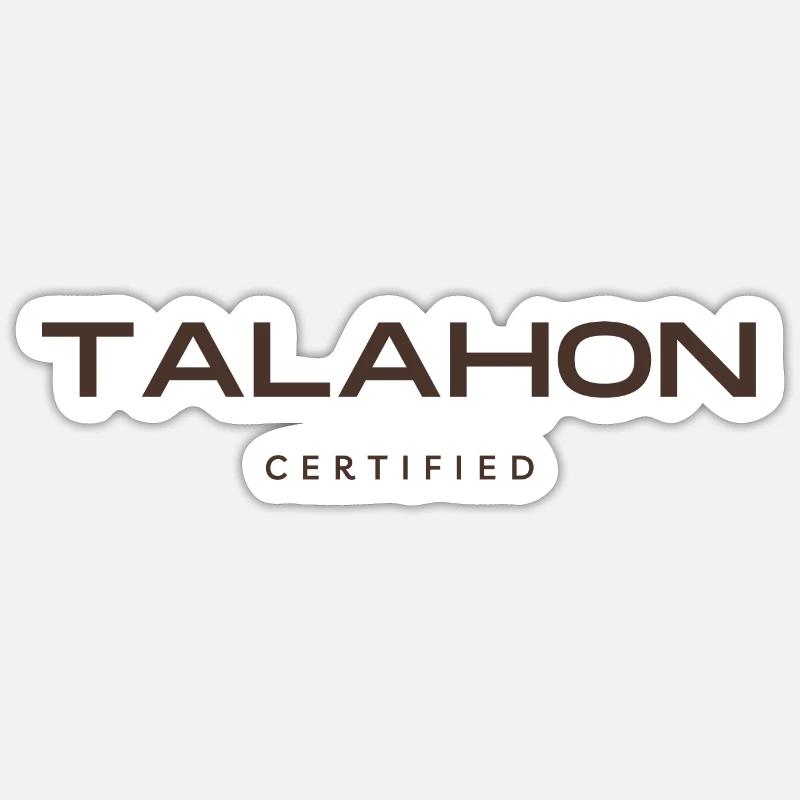 CERTIFIÉ TALAHON Sticker taille S (10 x 10 cm)