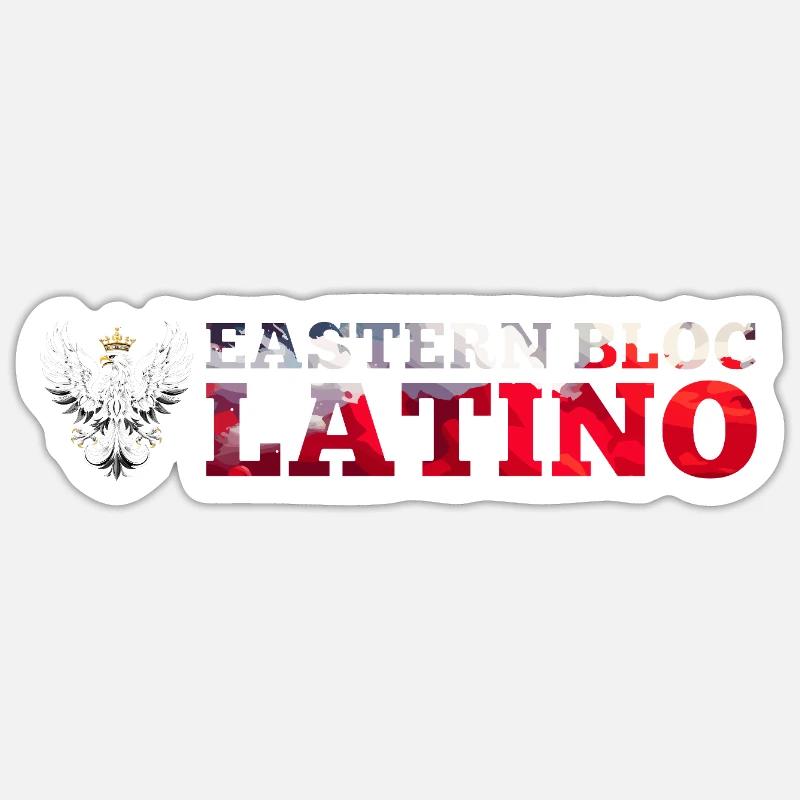 Eastern Bloc Latino Pole Poland White Eagle Gift Sticker size S (10 x 10 cm)