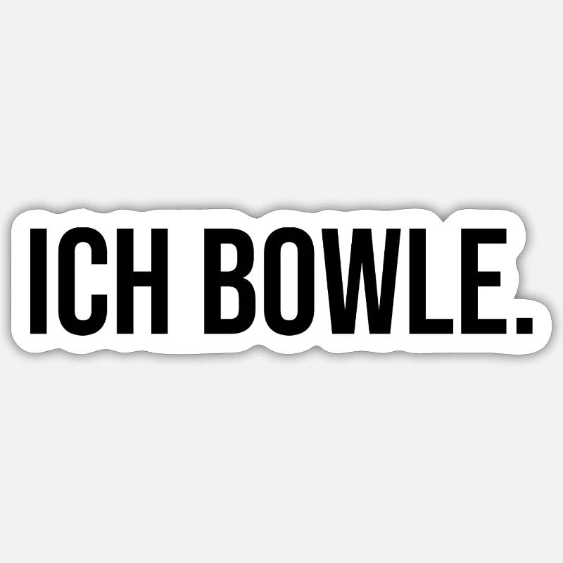 Je frappe - Sticker taille S (10 x 10 cm) - blanc mat