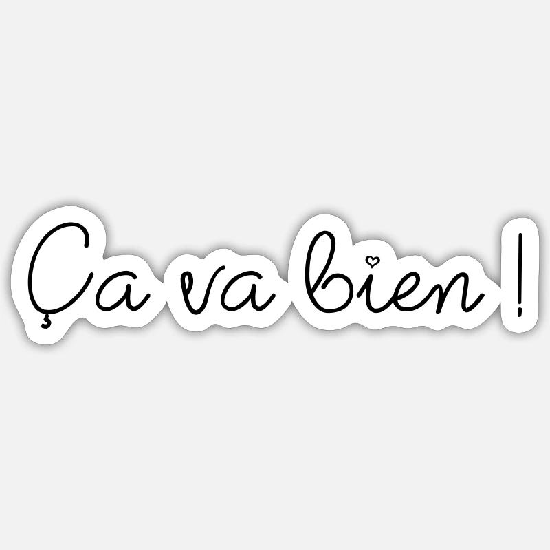 I'm good! - Sticker size S (10 x 10 cm) - white matte