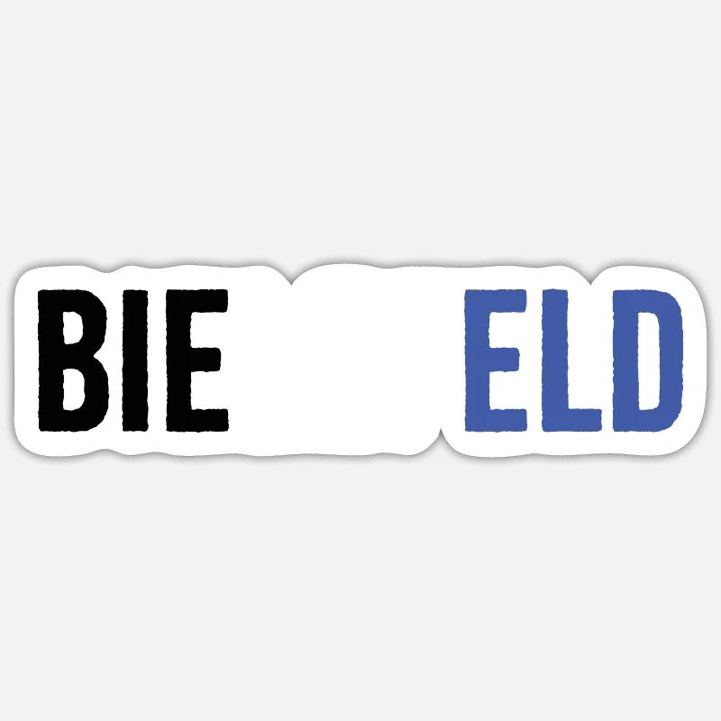 Blauschwarzweiss Bielefeld Sticker Größe S (10 x 10 cm)