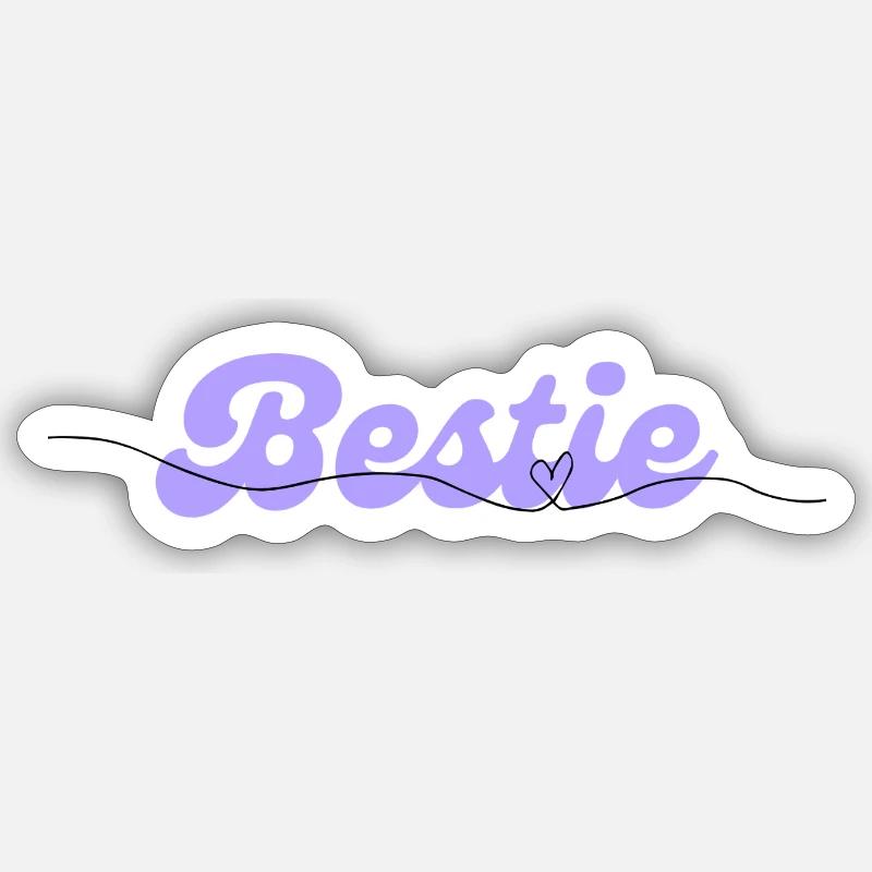 Beast Heart - Sticker size S (10 x 10 cm) - white matte