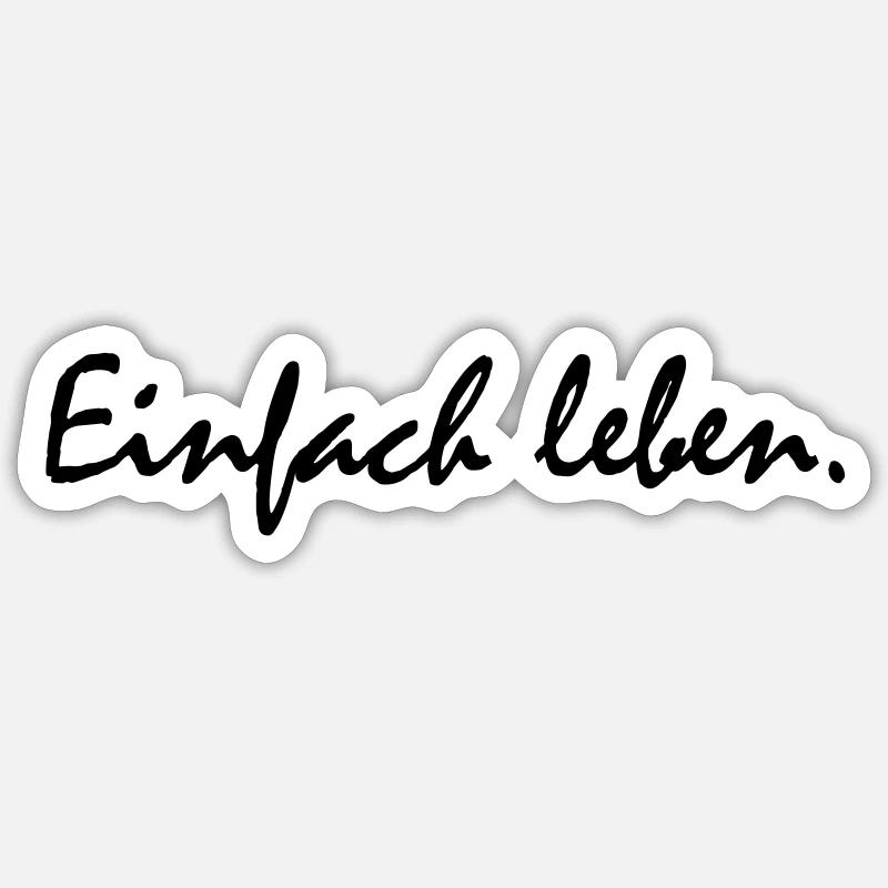 Sticker Größe S (10 x 10 cm) - 