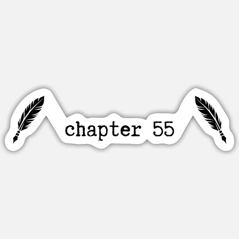 chapter 55 Birthday Sticker size S (10 x 10 cm)