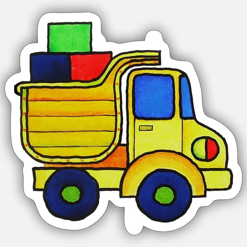 Brummi Sticker Größe S (10 x 10 cm)