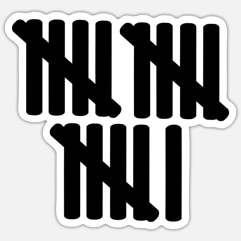 16 Geburtstag Sticker Größe S (10 x 10 cm)