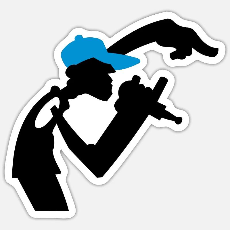 Sticker Größe S (10 x 10 cm) - 
