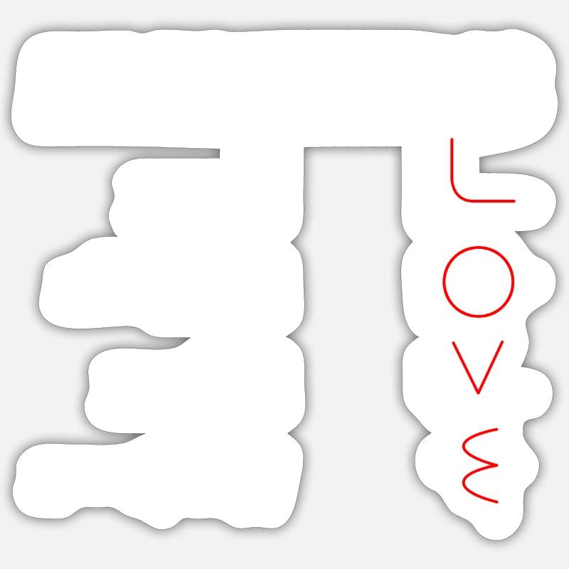 Engineering science funny gift birthday - Sticker size S (10 x 10 cm) - white matte