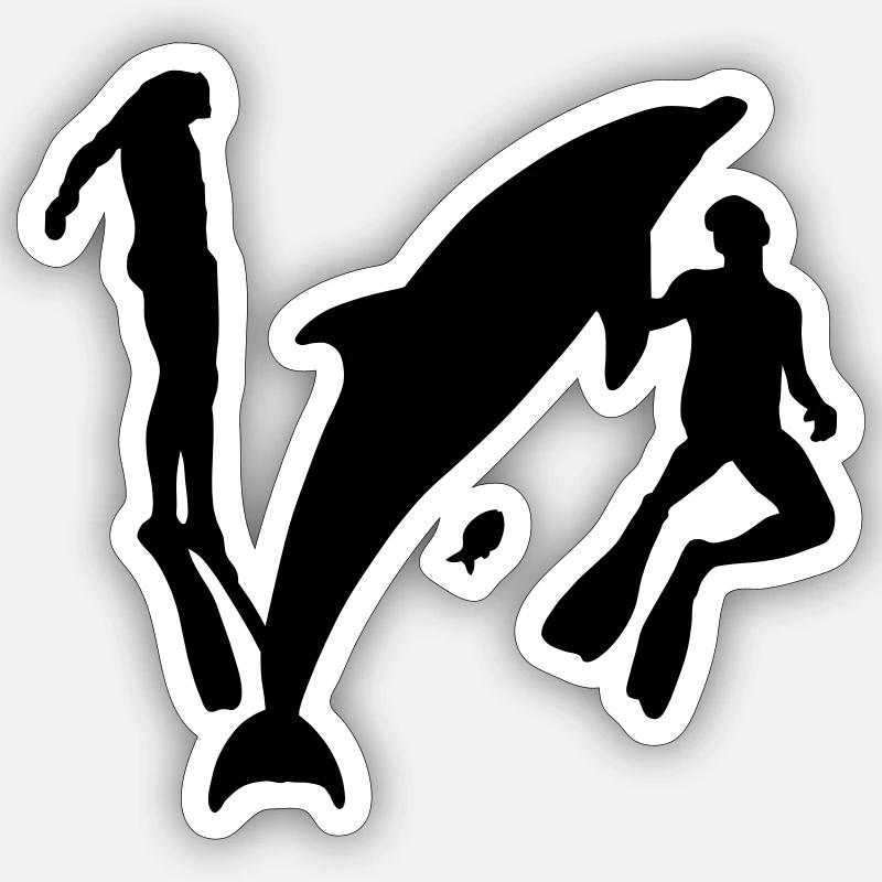 Sticker Größe S (10 x 10 cm) - 