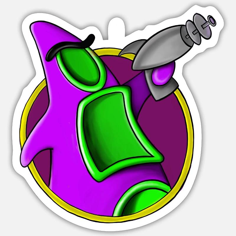 Sticker taille S (10 x 10 cm) - 