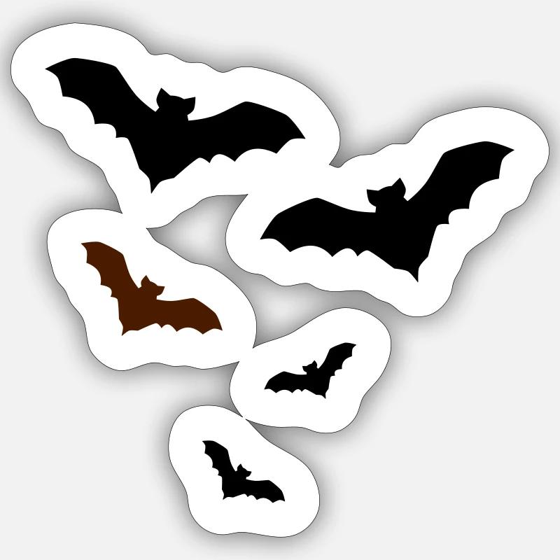 Bat flagermus Sticker