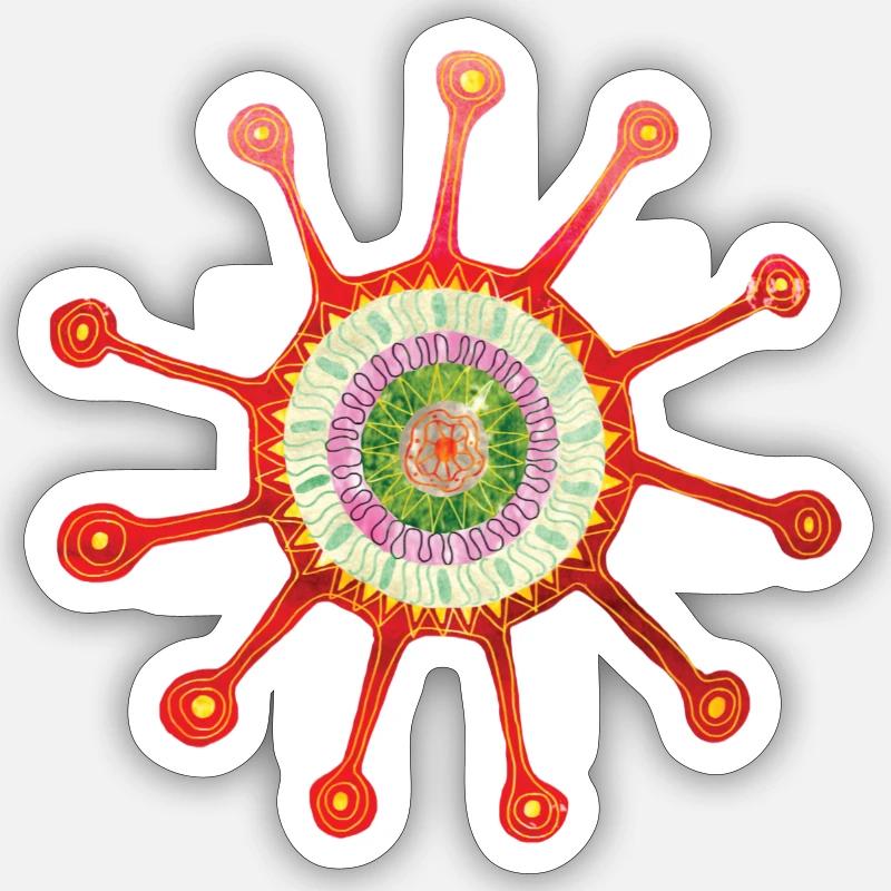 Sticker Größe S (10 x 10 cm) - 