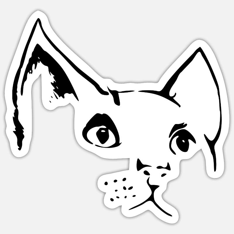 Sticker Größe S (10 x 10 cm) - 
