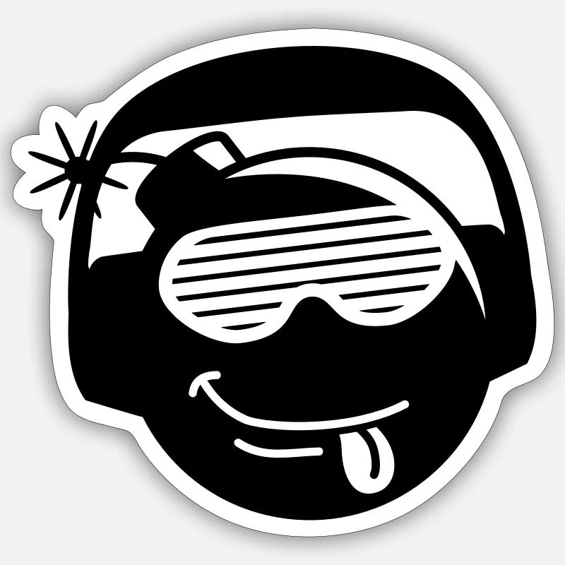 Sticker Größe S (10 x 10 cm) - 