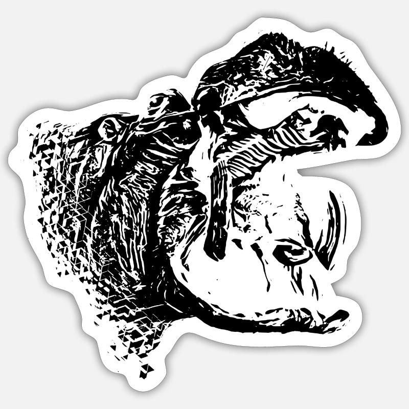 Sticker taille S (10 x 10 cm) - 