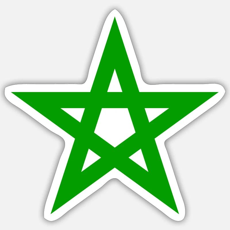 Morocco Sticker size S (10 x 10 cm)