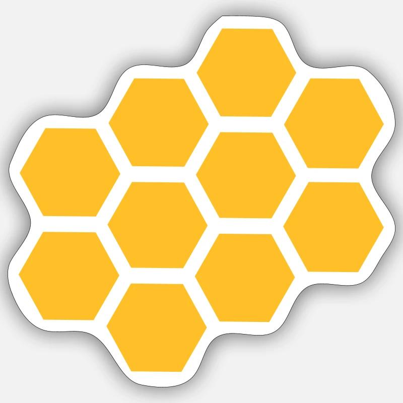 Miel Sticker taille S (10 x 10 cm)