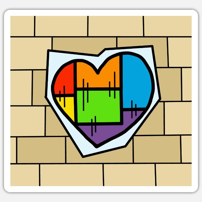 Sticker Größe S (10 x 10 cm) - 