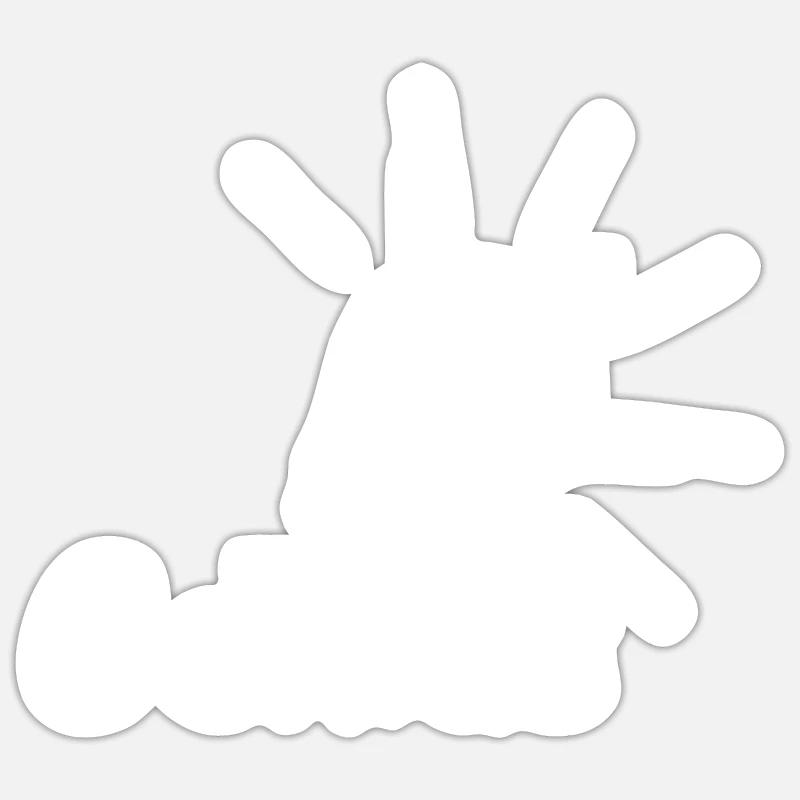 Genius light bulb Sticker size S (10 x 10 cm)