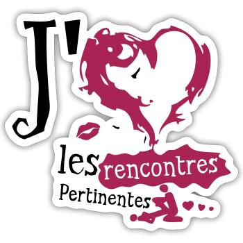 aime love rencontres pertinentes sexe humour - Sticker taille S (10 x 10 cm) - blanc mat - Devant