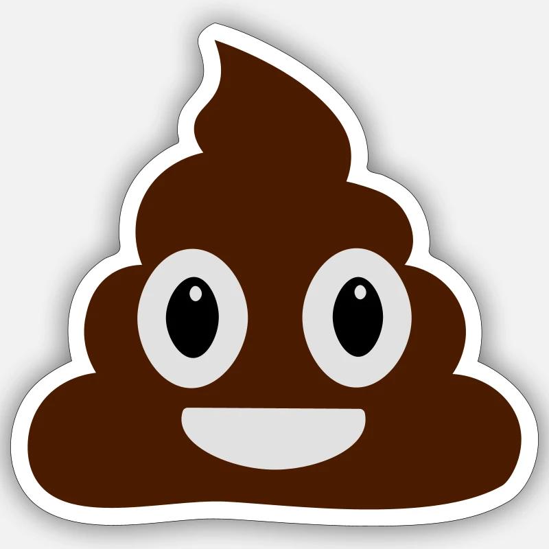 Shit Sticker Größe S (10 x 10 cm)