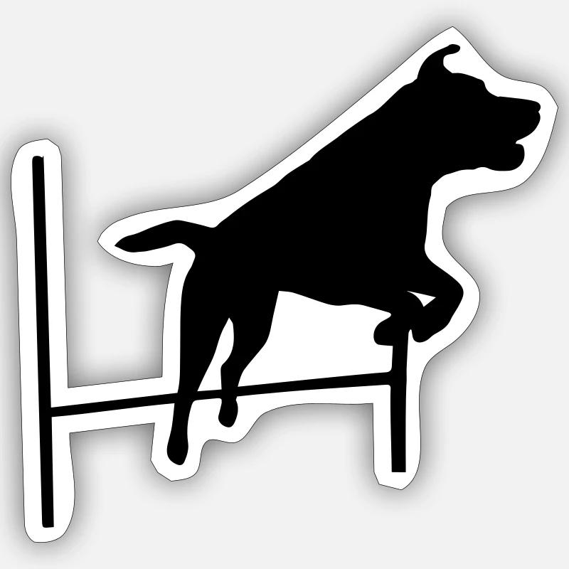 agilité Sticker taille S (10 x 10 cm)