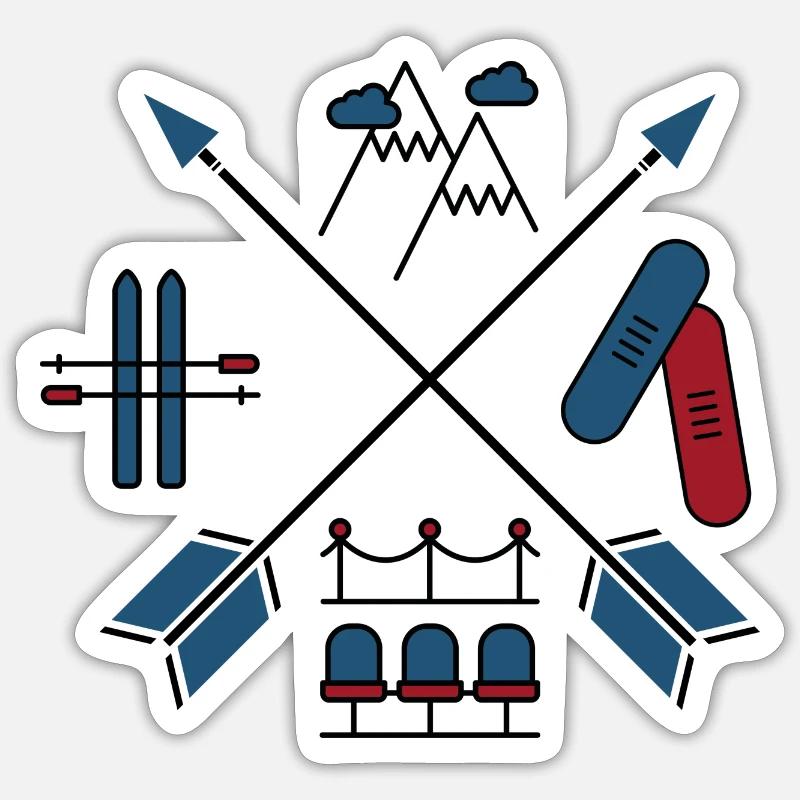 Sticker Größe S (10 x 10 cm) - 