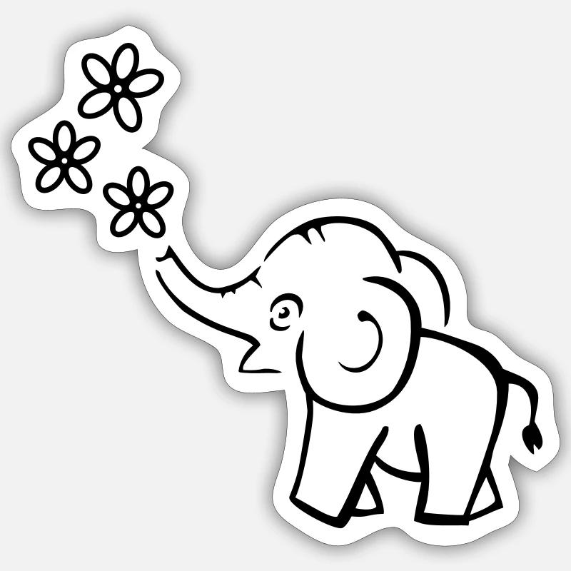 Sticker Größe S (10 x 10 cm) - 