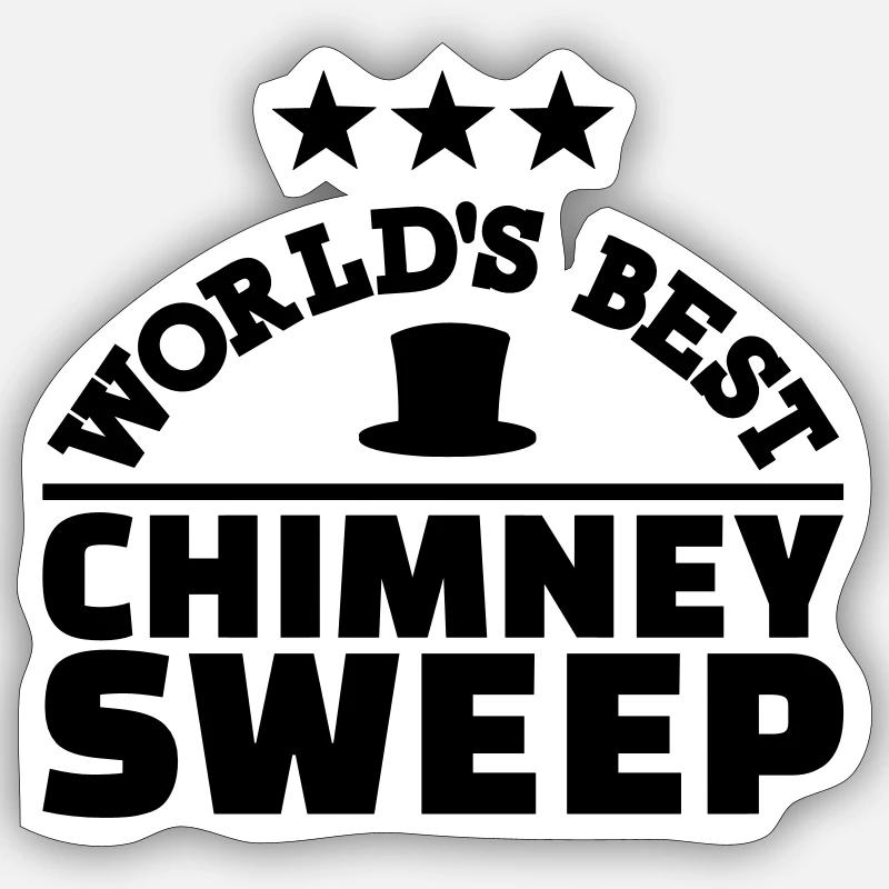 Ramoneur Sticker taille S (10 x 10 cm)