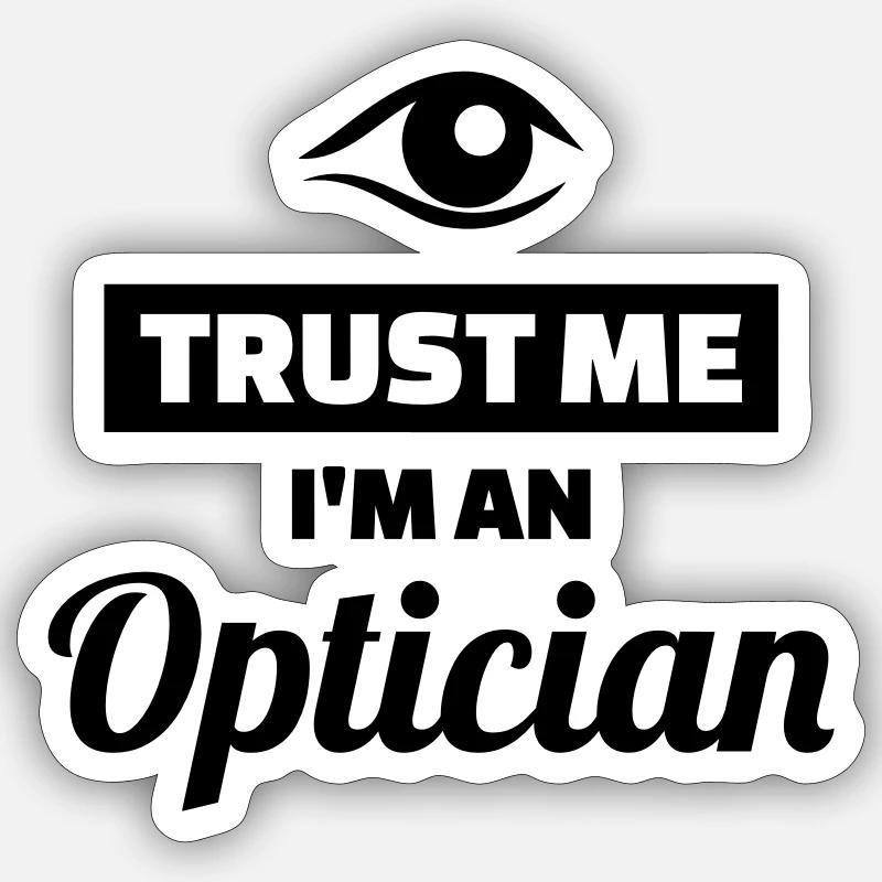 Optiker Sticker Größe S (10 x 10 cm)