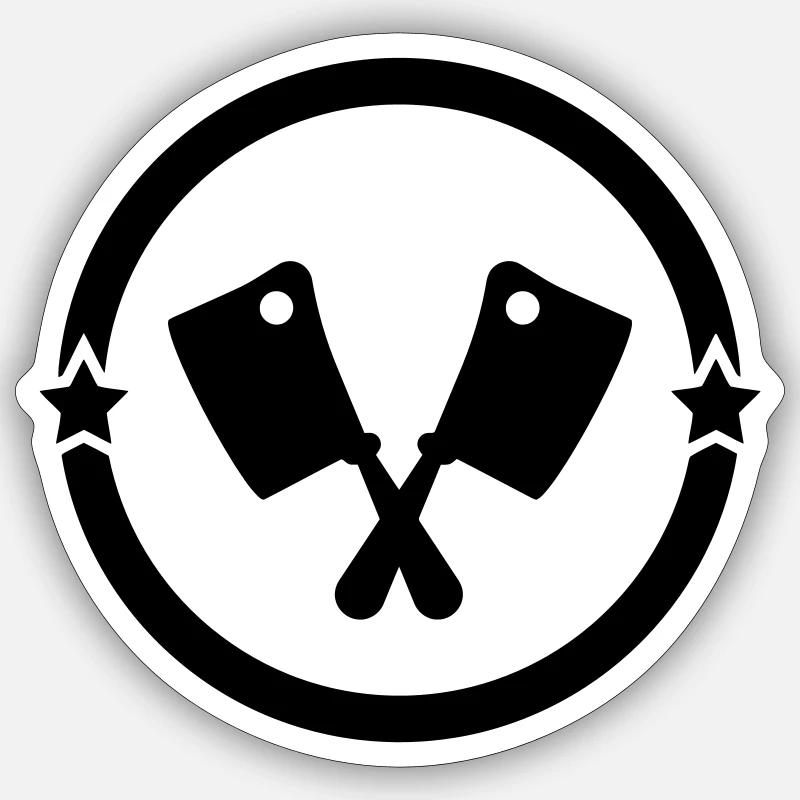 Sticker taille S (10 x 10 cm) - 