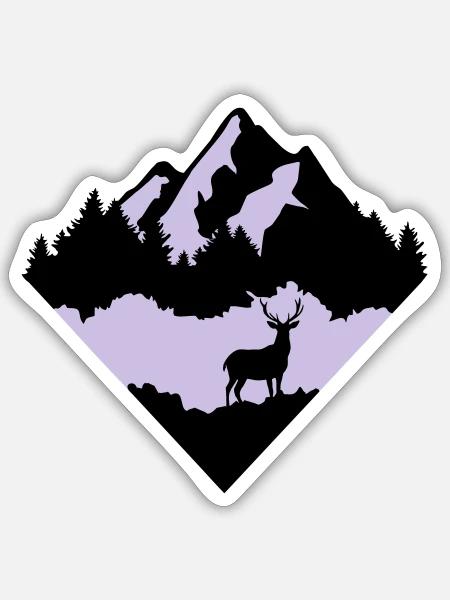  - Sticker Größe S (10 x 10 cm) - Mattweiß