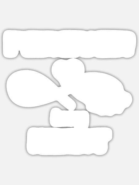 unendliches herz pfoten spur2 forever in my heart - Sticker Größe S (10 x 10 cm) - Mattweiß