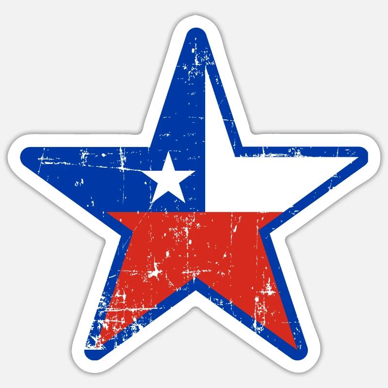 Chili - Sticker taille S (10 x 10 cm) - blanc mat