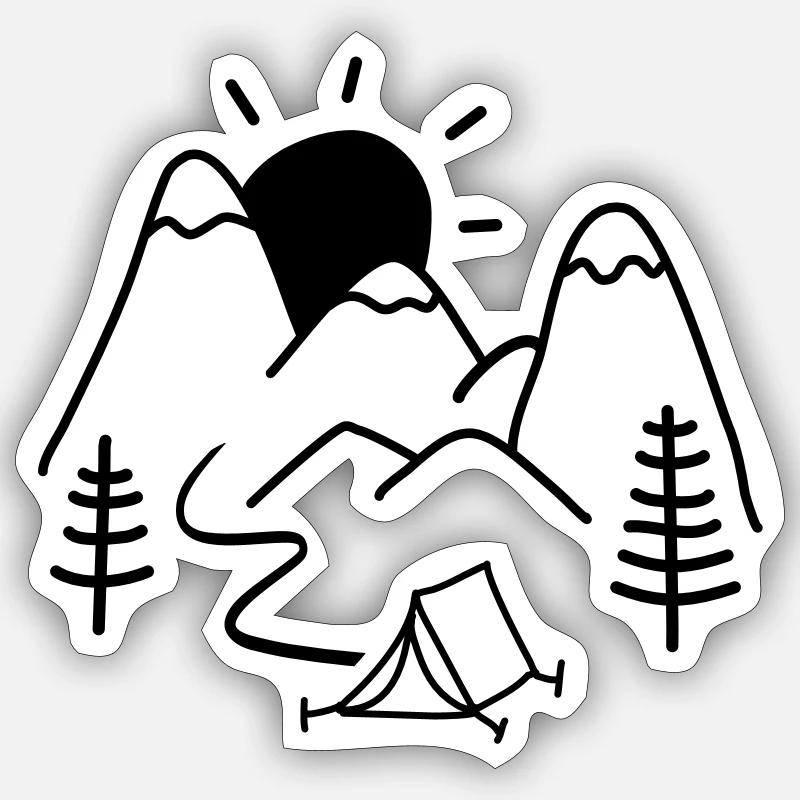 Sticker taille S (10 x 10 cm) - 