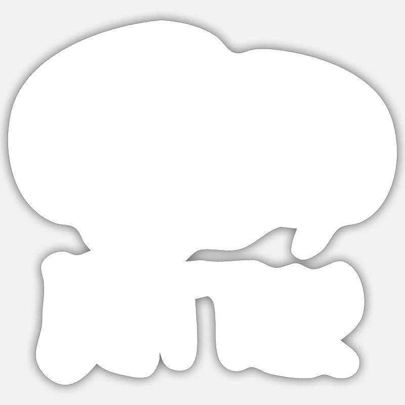 Sticker taille S (10 x 10 cm) -