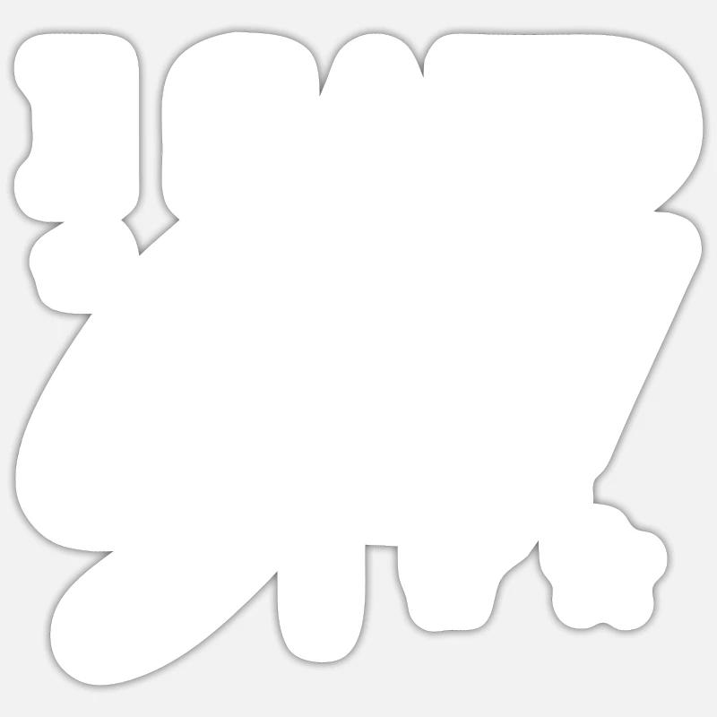 Sticker Größe S (10 x 10 cm) - 