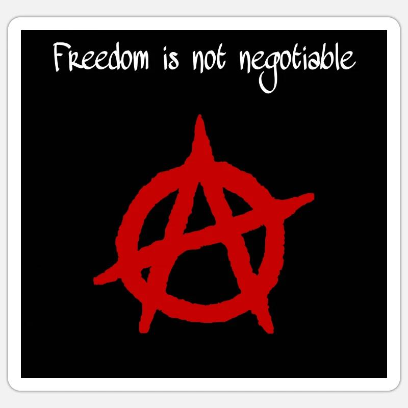 ANARCHY Sticker size S (10 x 10 cm)