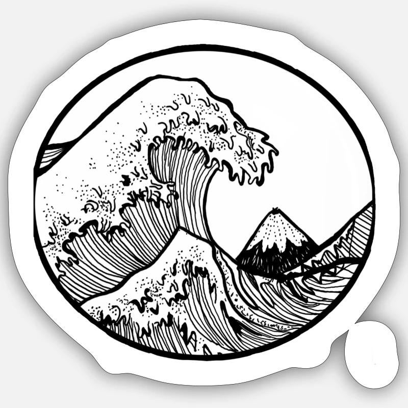Sticker Größe S (10 x 10 cm) - 