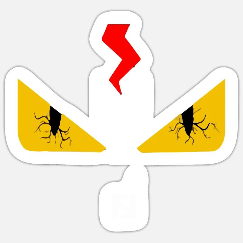 Sticker størrelse S (10 x 10 cm) - 