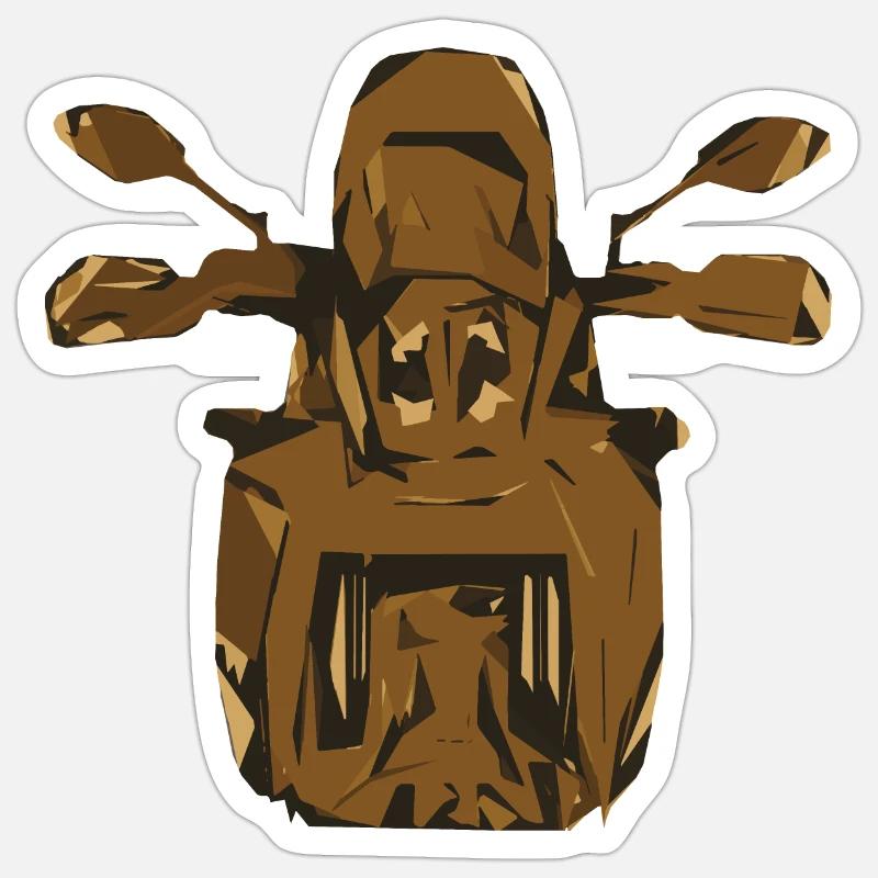 Sticker taille S (10 x 10 cm) - 