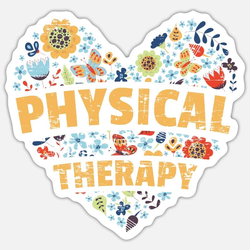 Physiotherapy Sticker size S (10 x 10 cm)