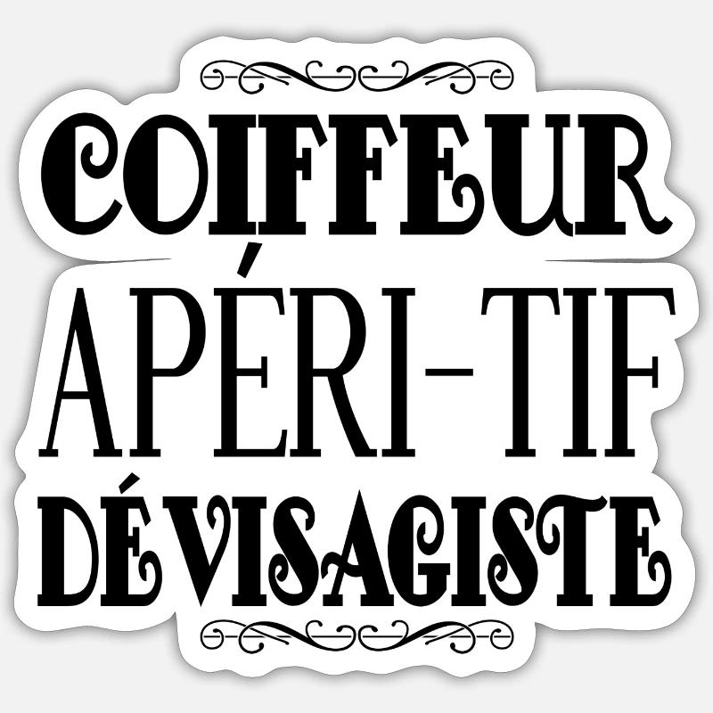 apéritif Sticker taille S (10 x 10 cm)